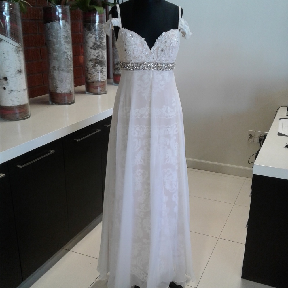 Sherri Hill 50927 Ivory/Nude